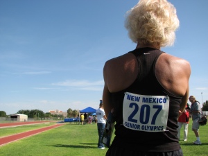 New Mexico Senior Olympics race walk, July 31, 2008